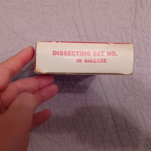 Vintage Adams-Clay dissecting set with biocase- in original box - Picture 3 of 8
